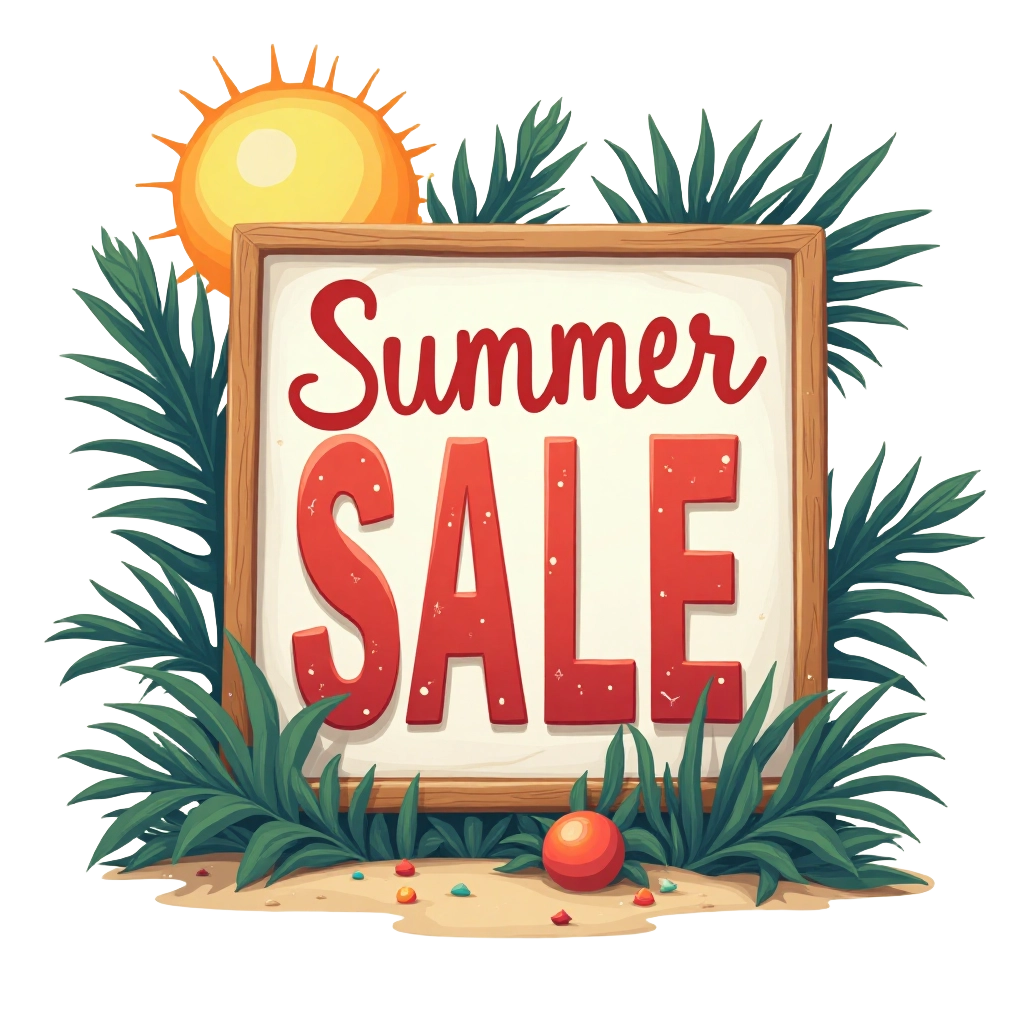 Summer Sale Promotion Banner