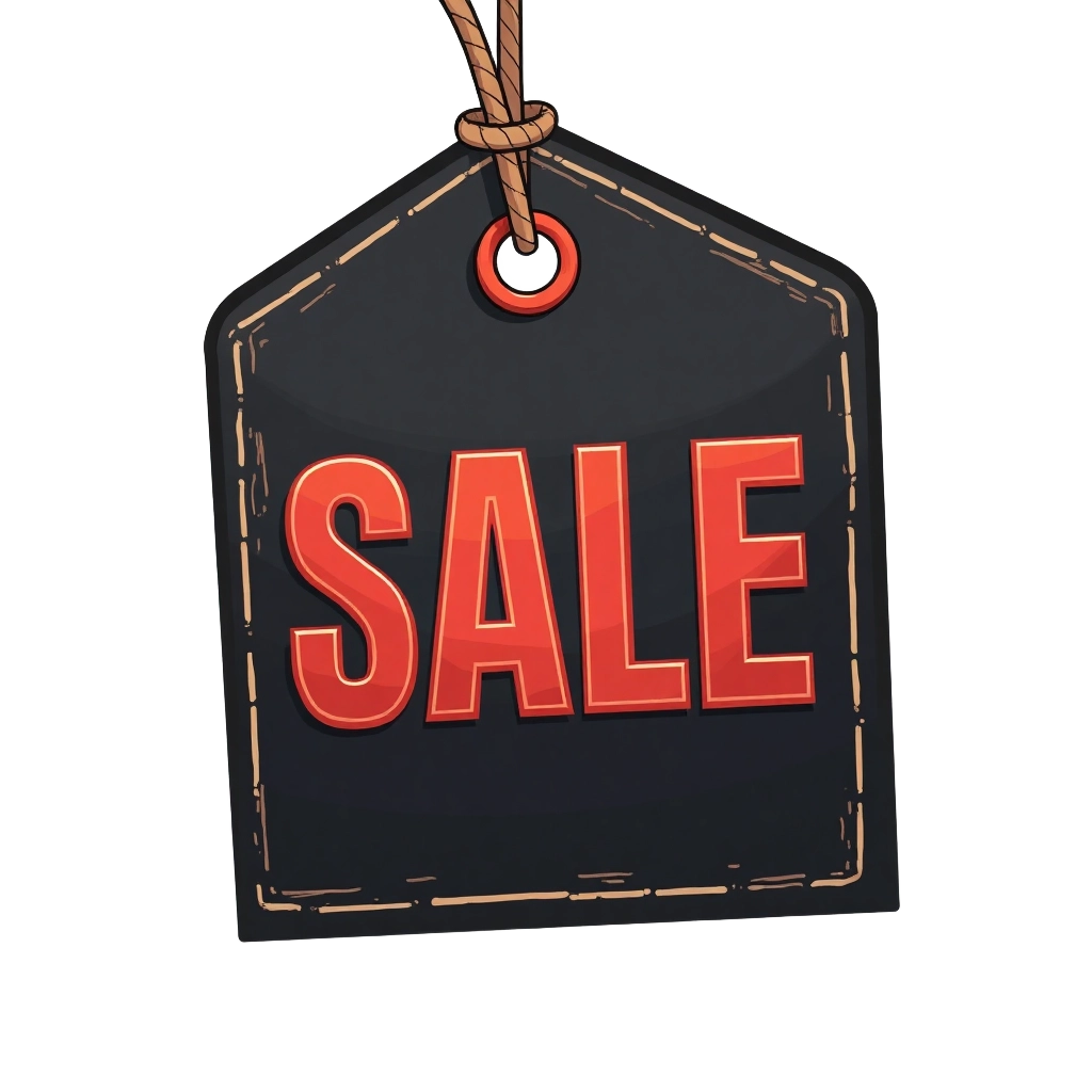 Sale Tag Illustration