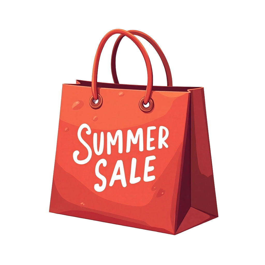 Summer Sale Shopping Bag