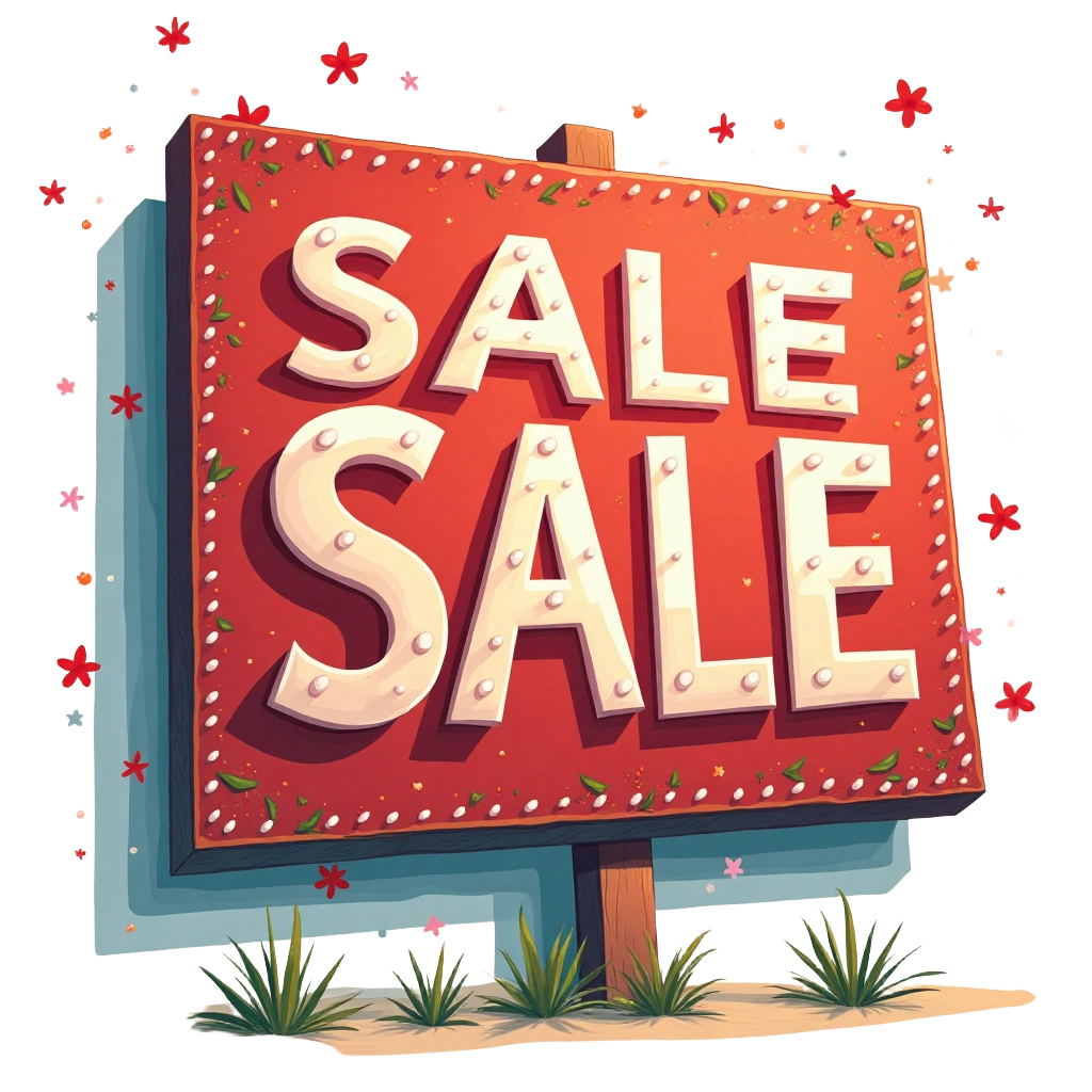 Holiday Sale Sign