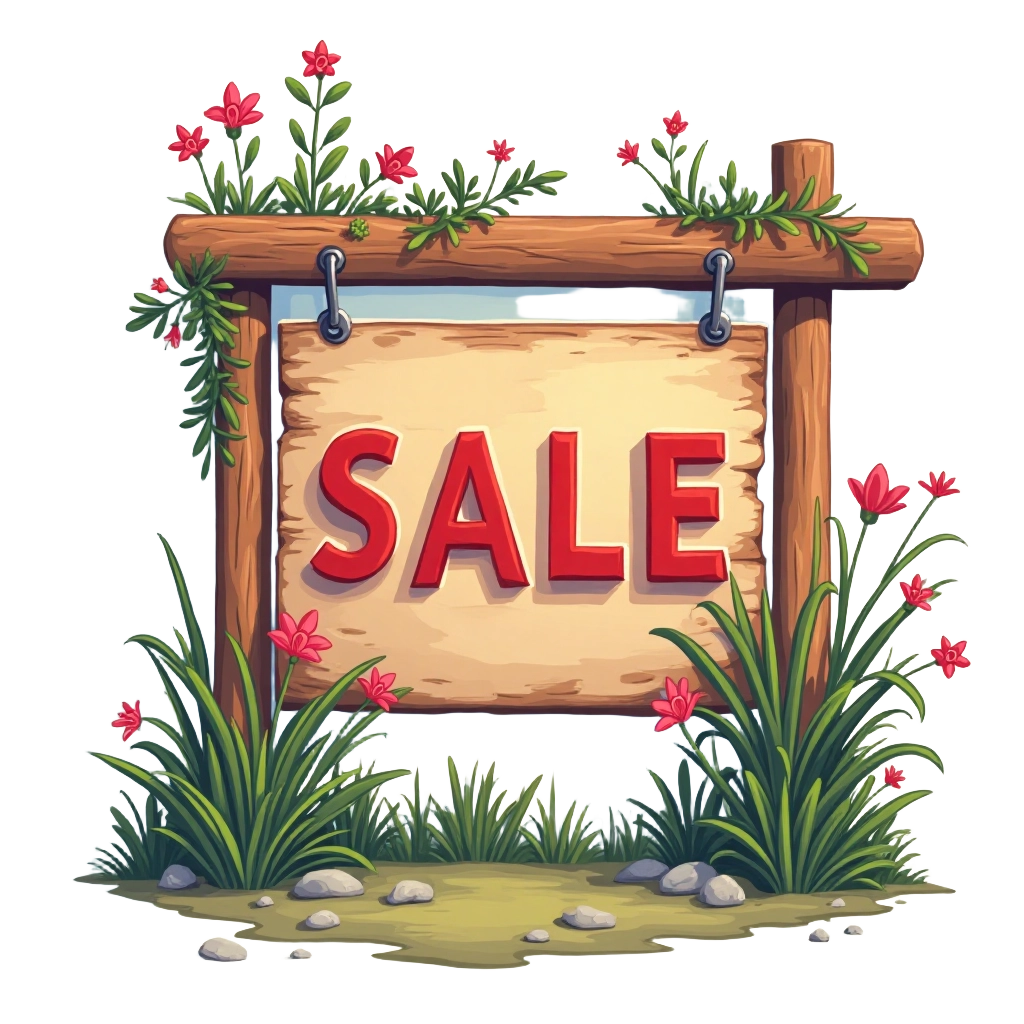 Spring Sale Sign