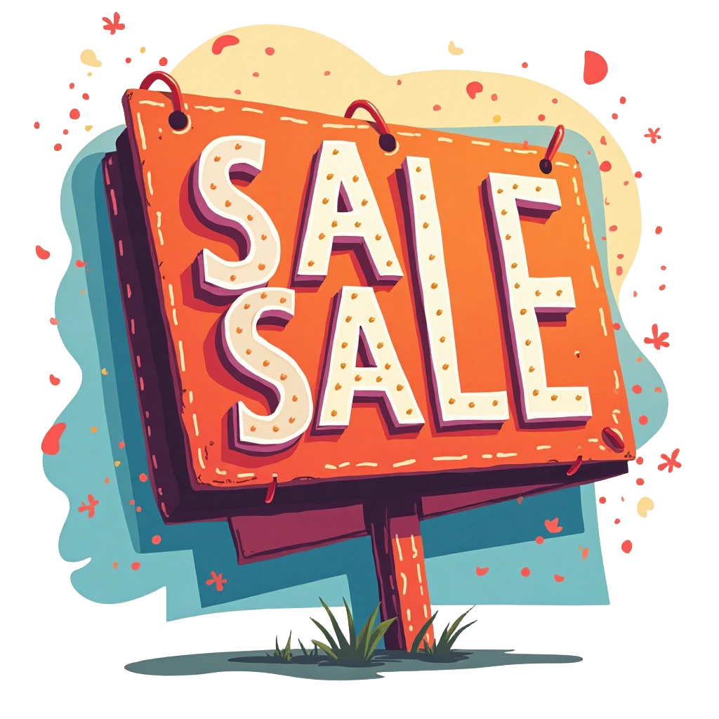 Summer Sale Sign