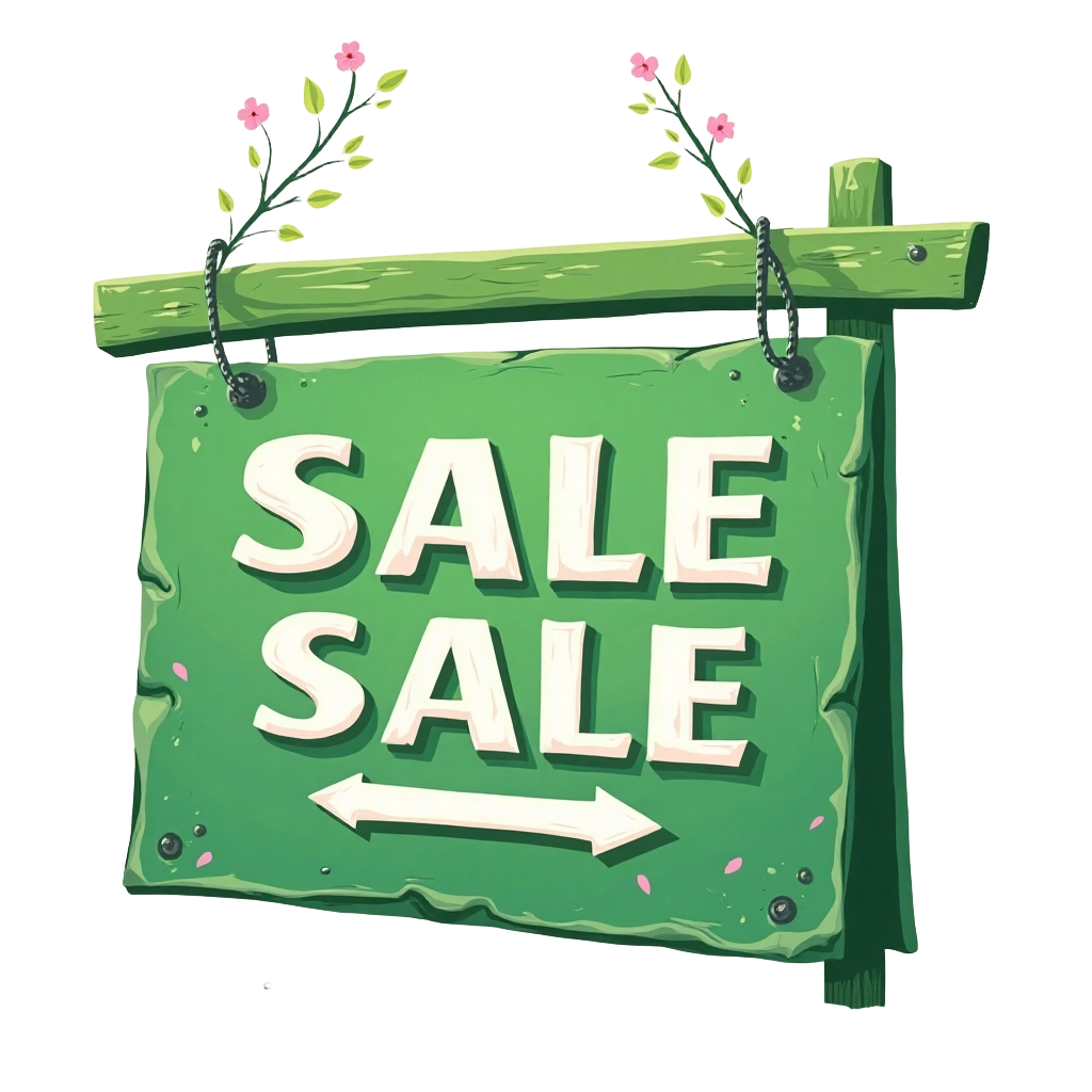 Spring Sale Sign