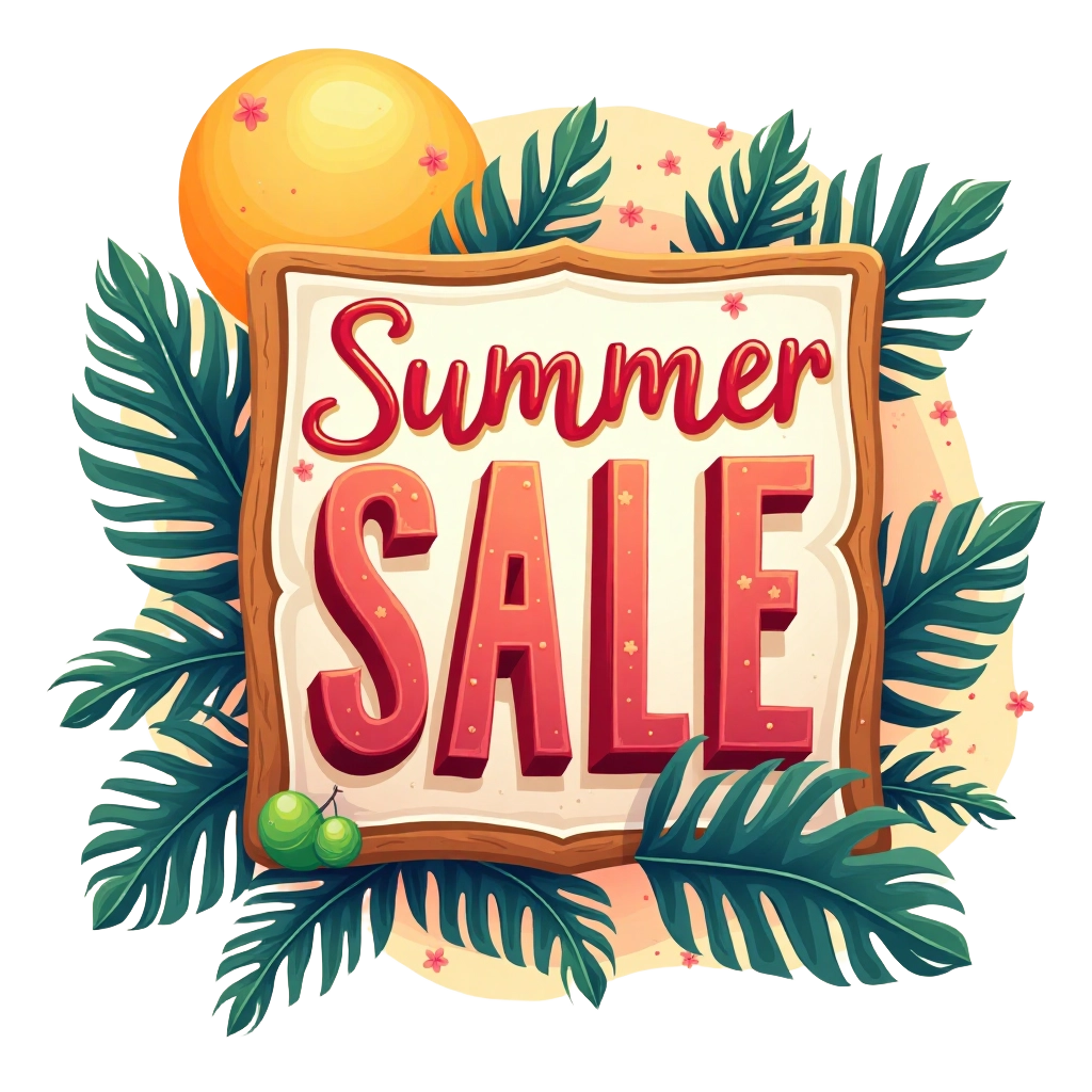 Summer Sale Promotion Banner