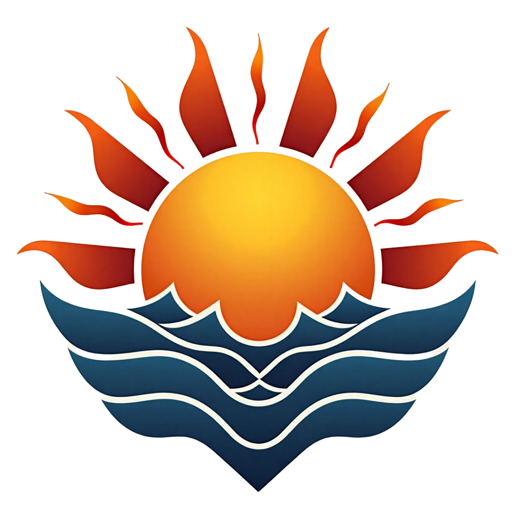 Sun and Waves Emblem