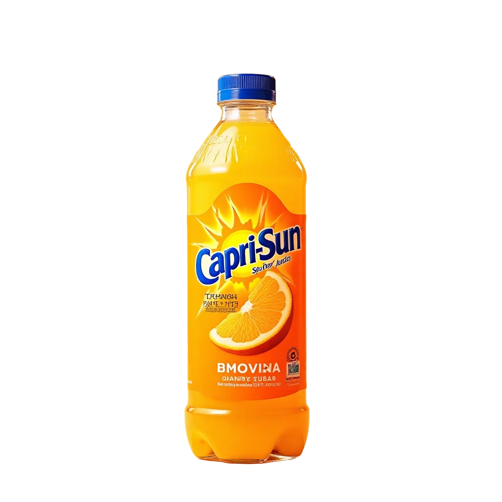 Capri Sun Orange Juice Bottle