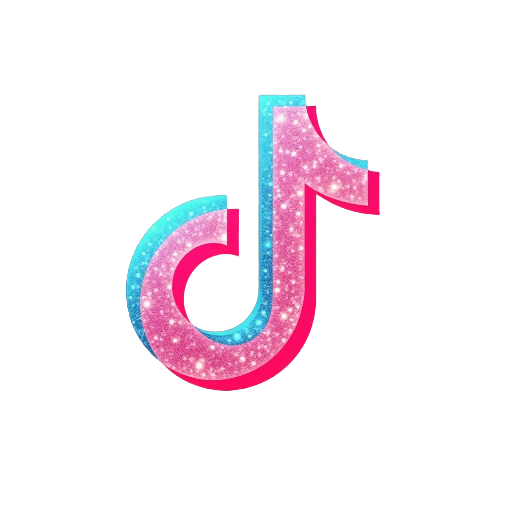 Sparkling TikTok Logo