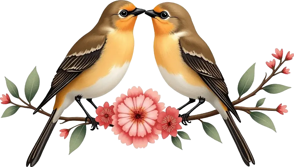 Birds and Blossoms