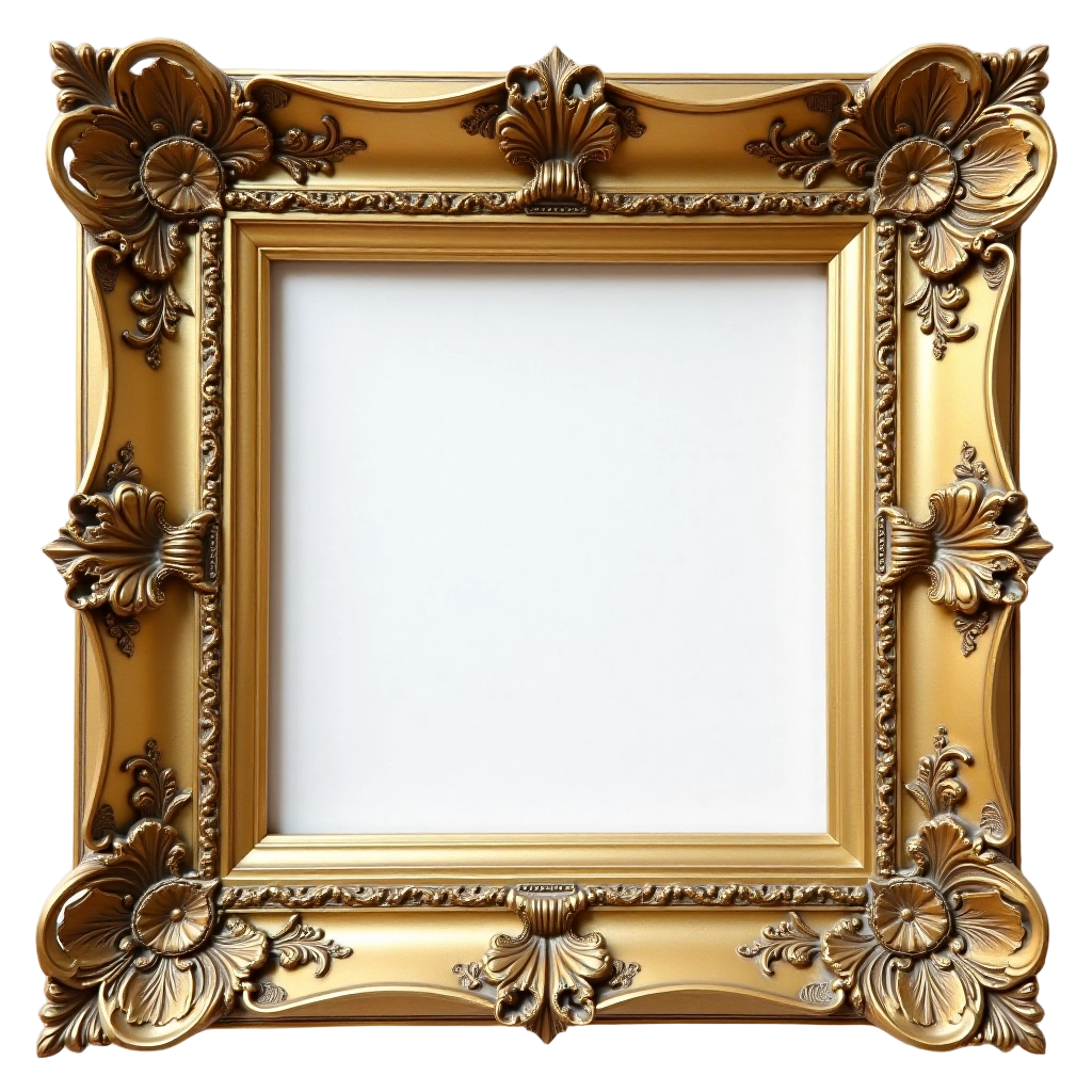 Ornate Gold Frame