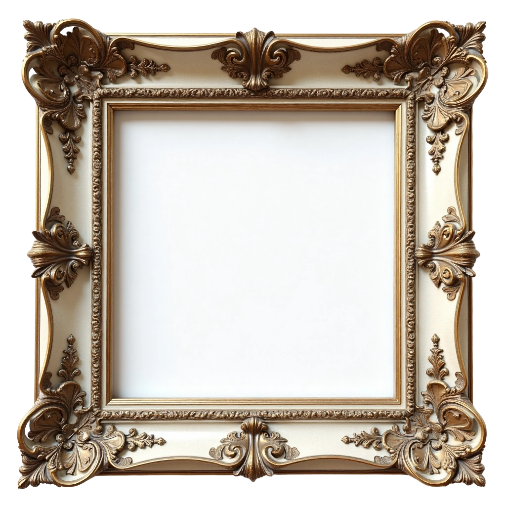 Ornate Baroque Picture Frame