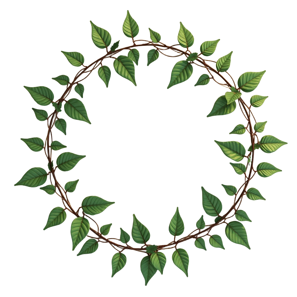 Green Leaf Wreath