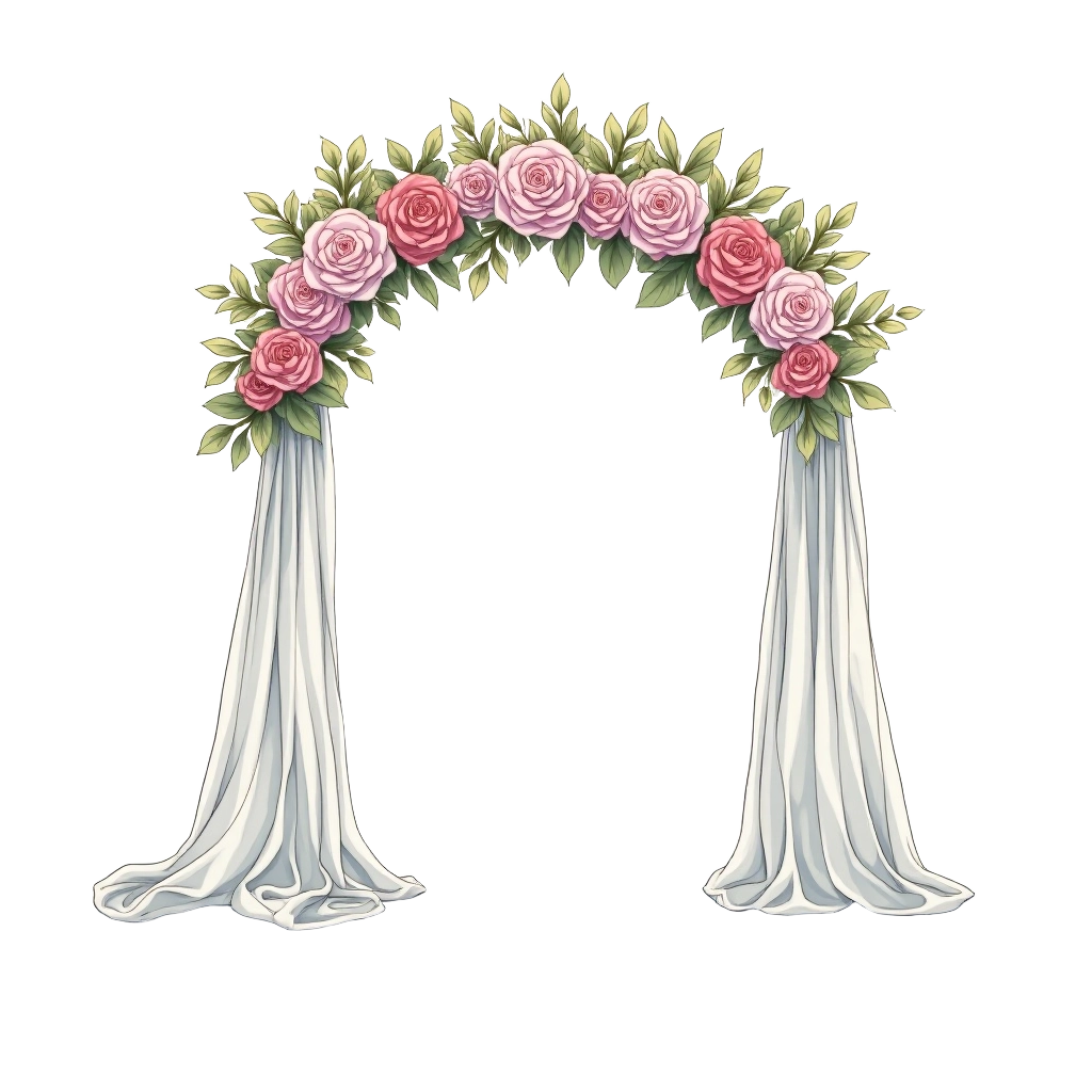 Floral Wedding Arch