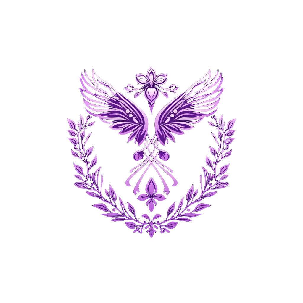 Elegant Purple Emblem