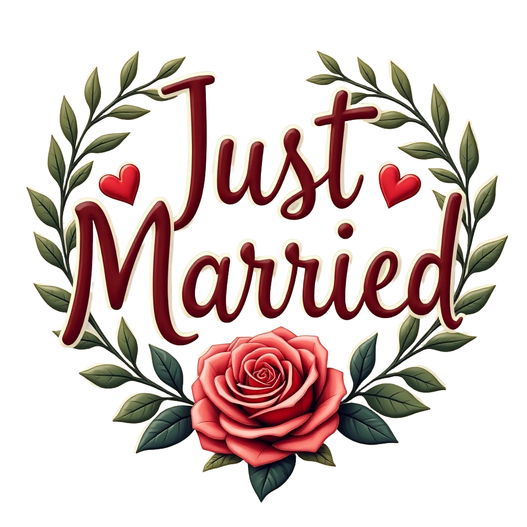 Just Married Wedding Sign