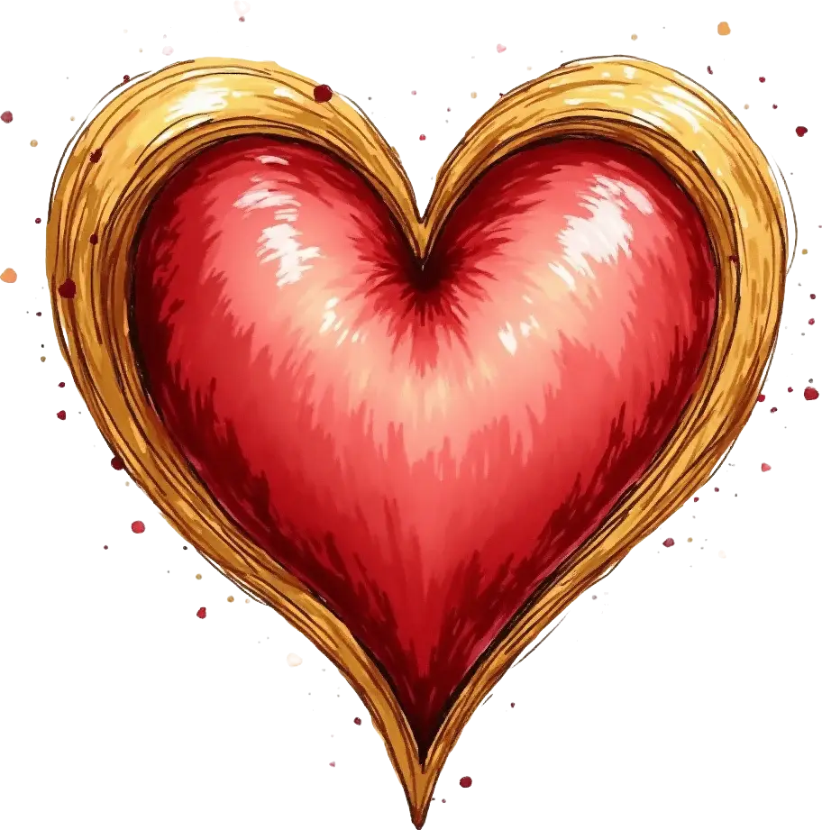 Golden Heart Emblem