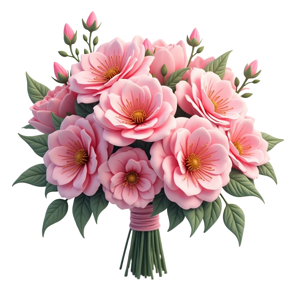 Pink Rose Bouquet