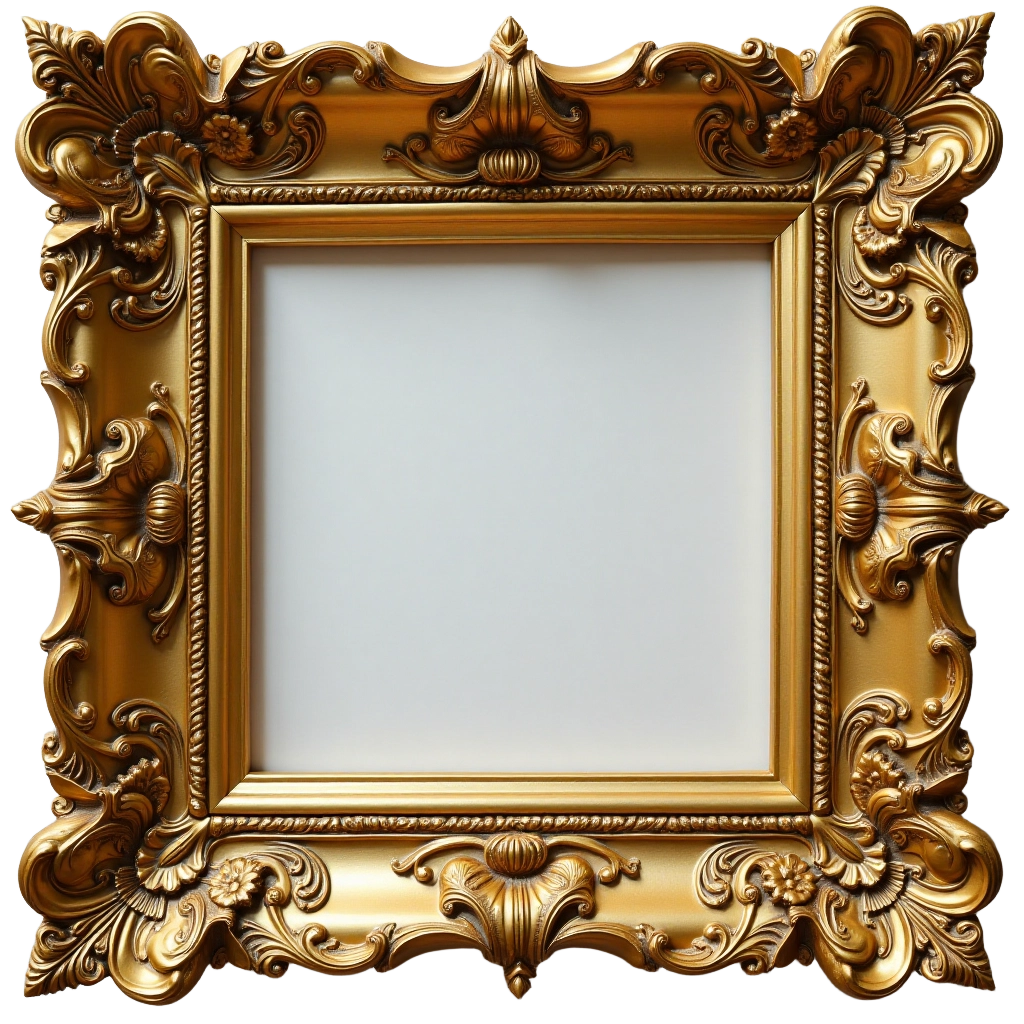 Ornate Gold Frame