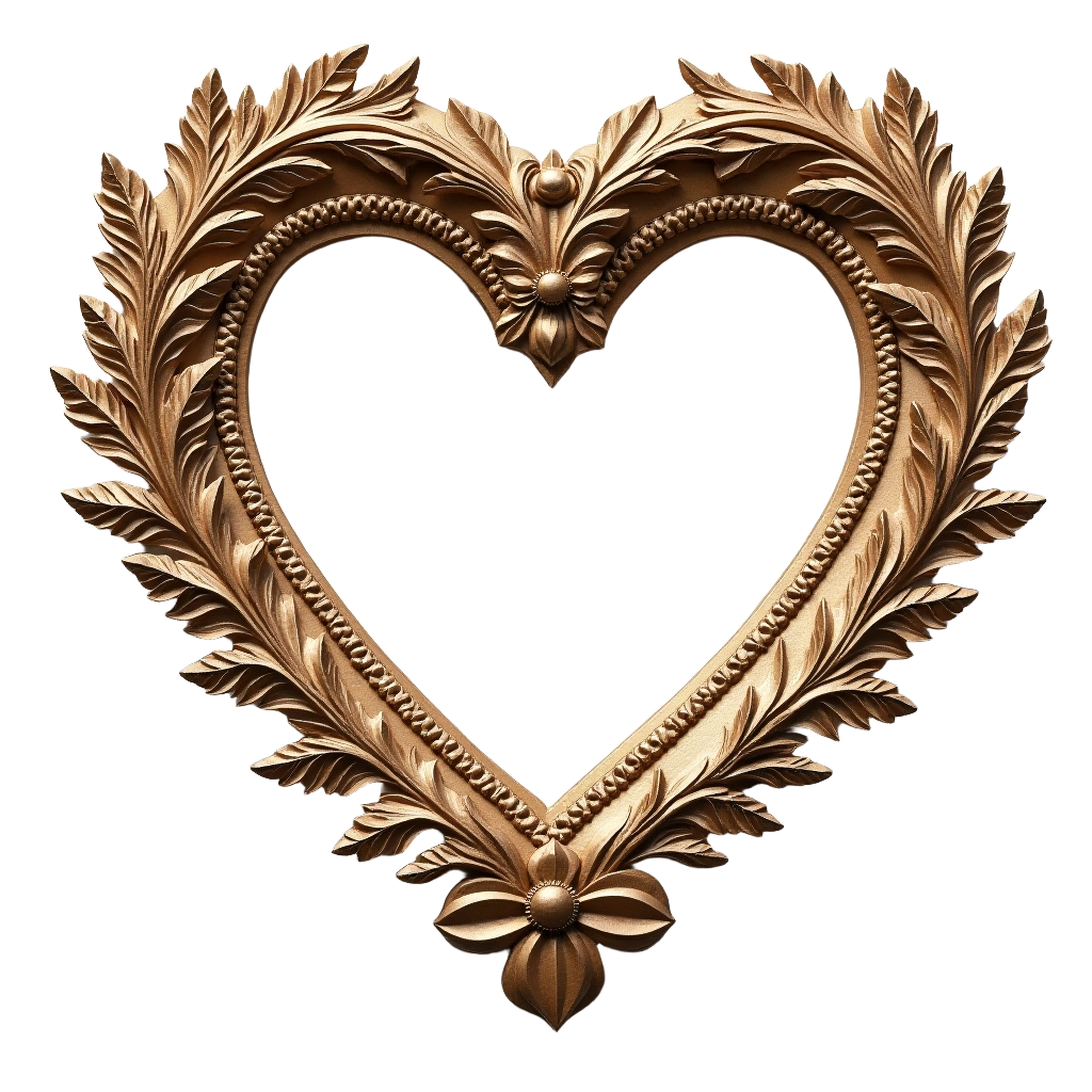 Ornate Heart Frame