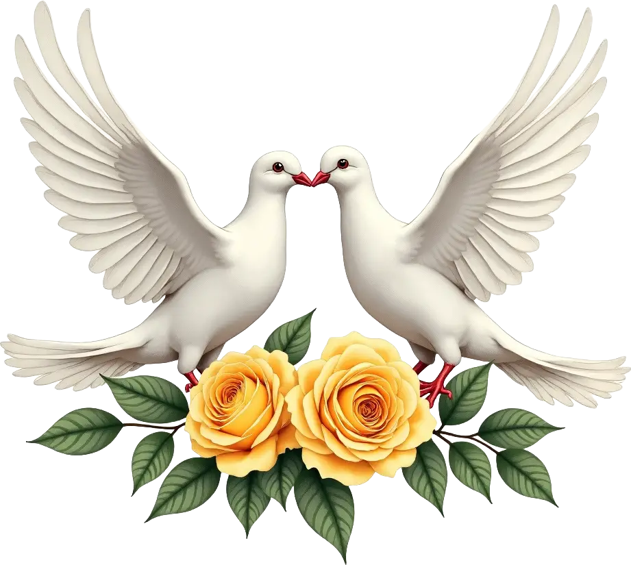 Doves and Roses