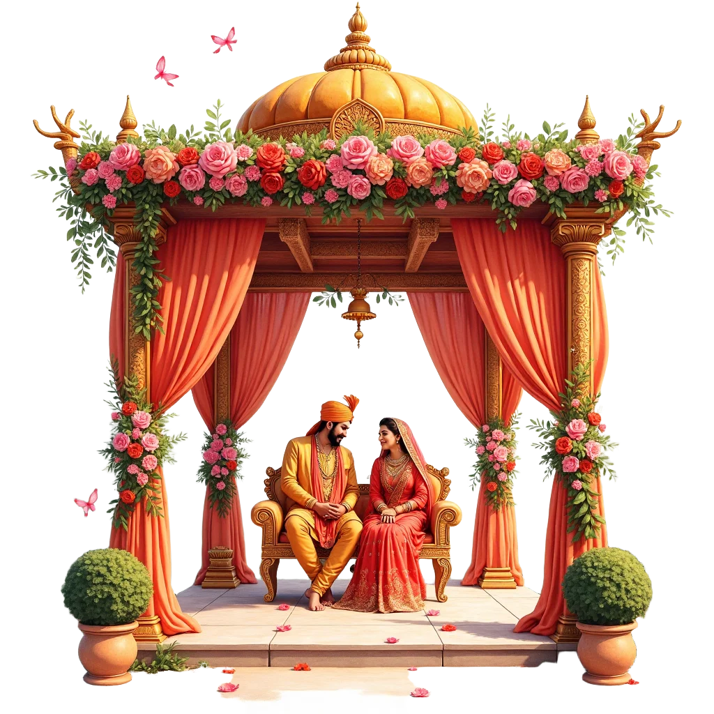 Indian Wedding Mandap