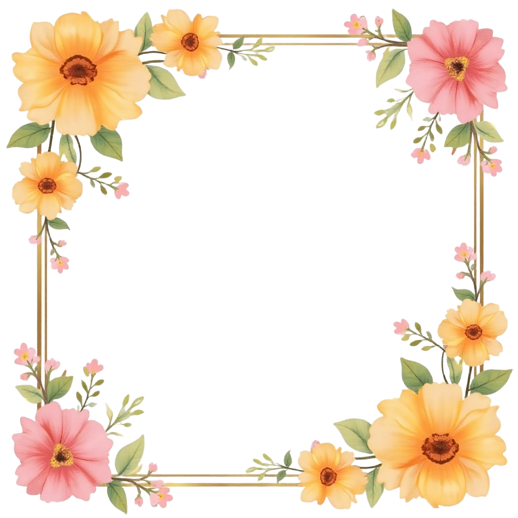 Floral Frame