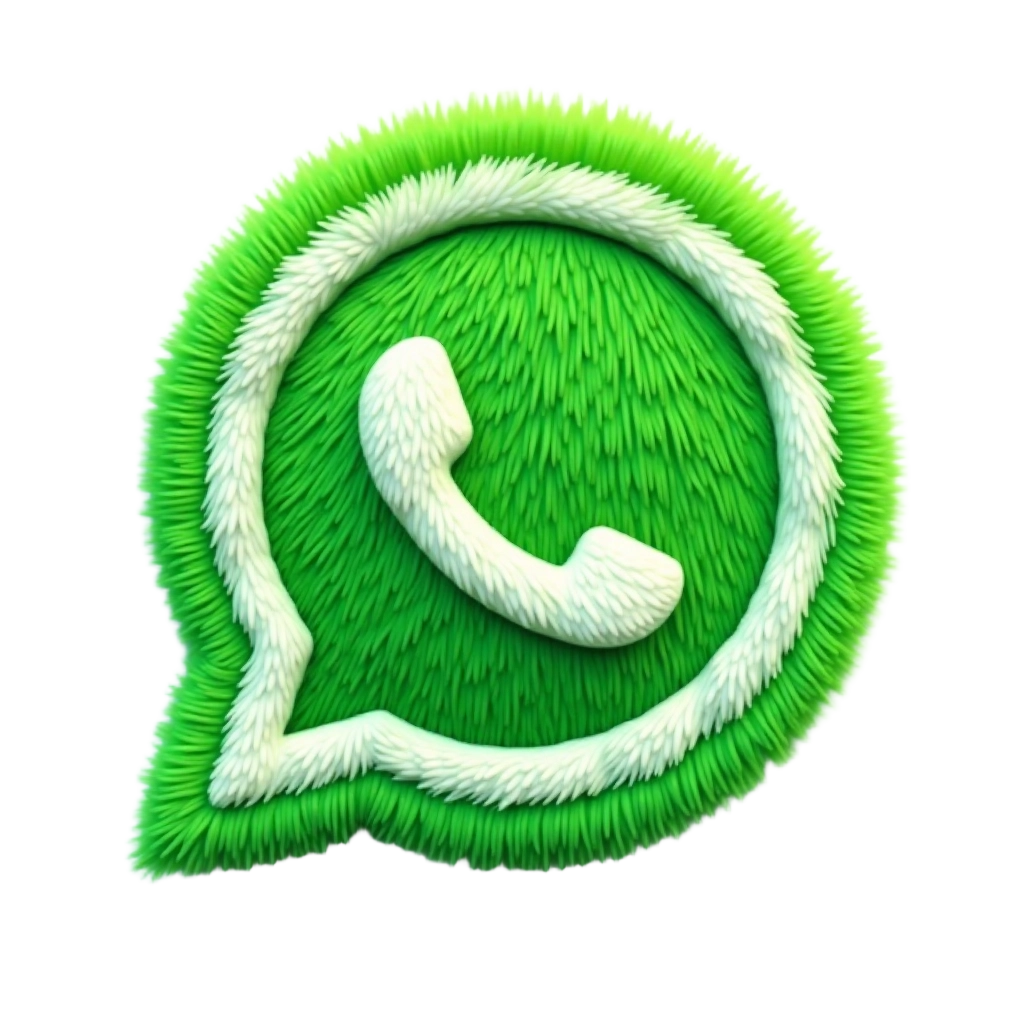 Fuzzy WhatsApp Icon