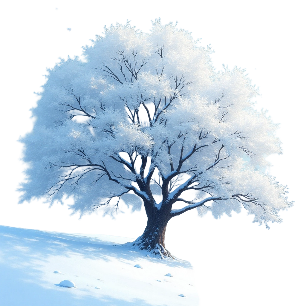 Winter Tree in Snow