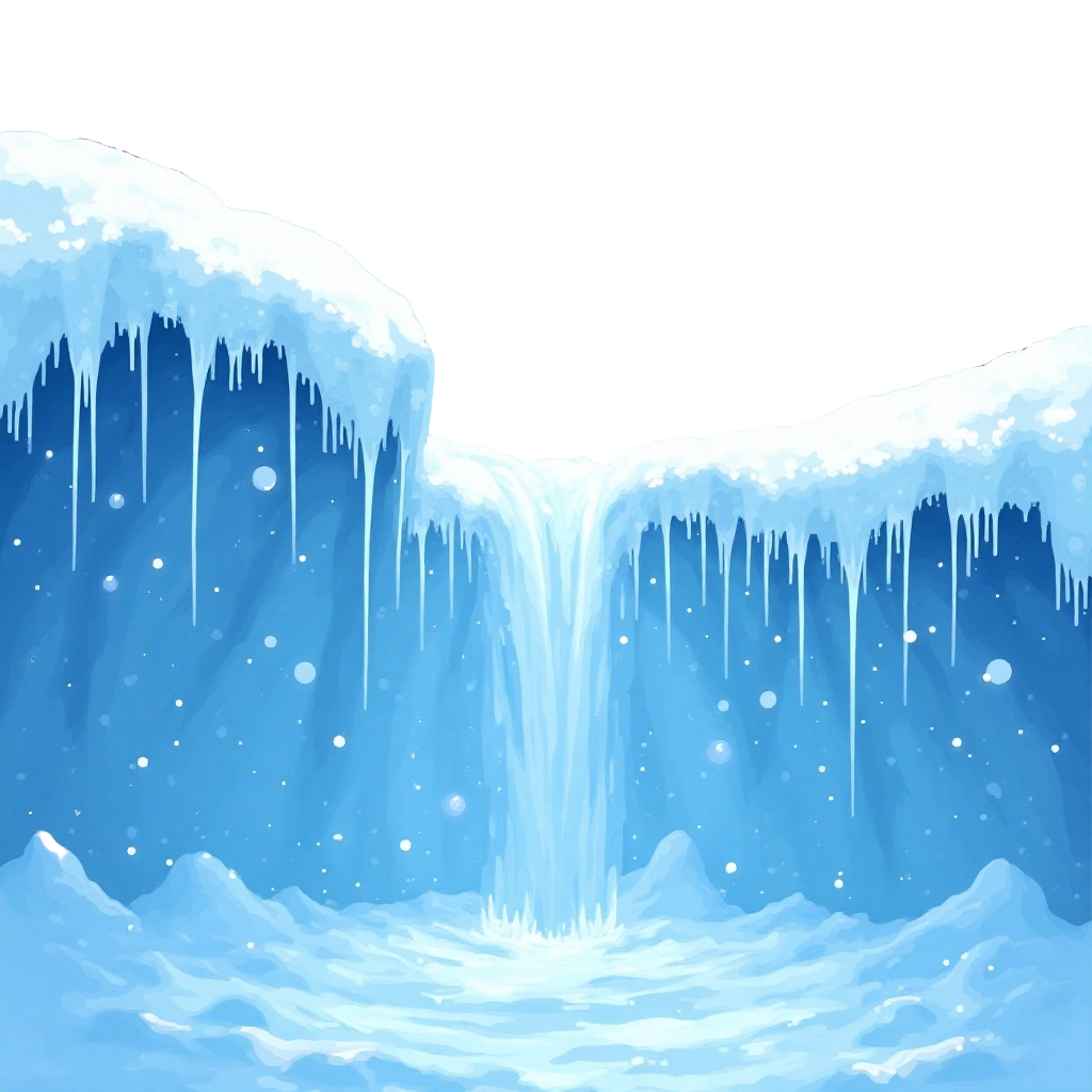 Frozen Waterfall