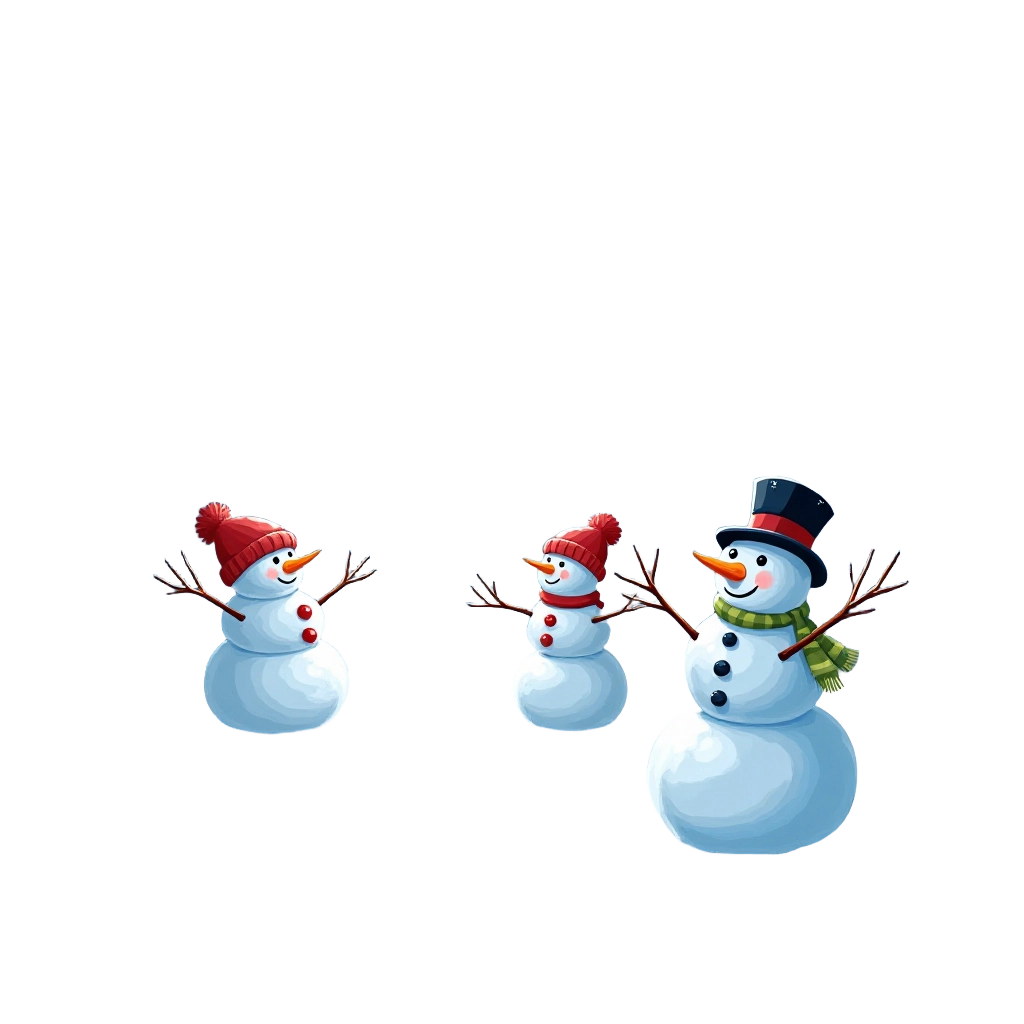 Snowman Family