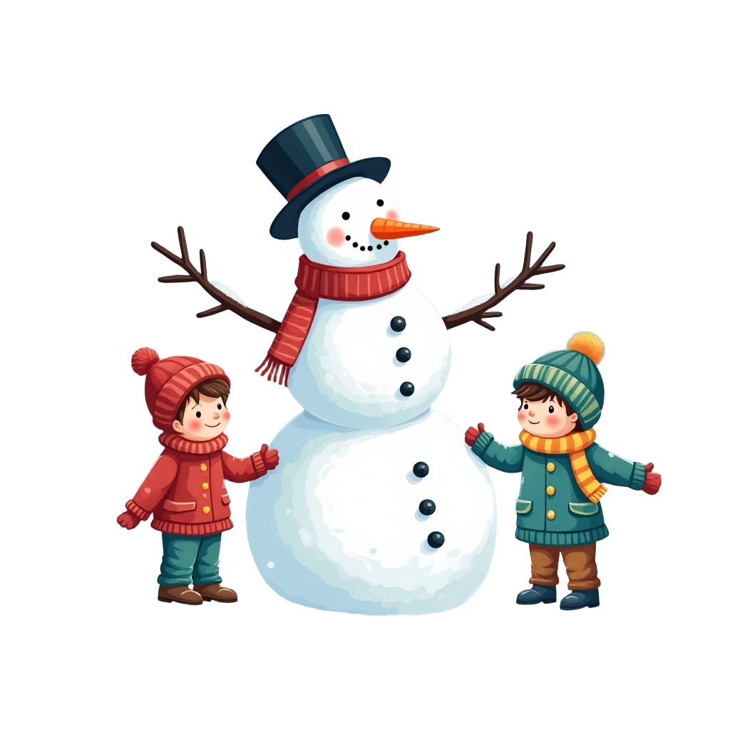 Winter Fun with Snowman